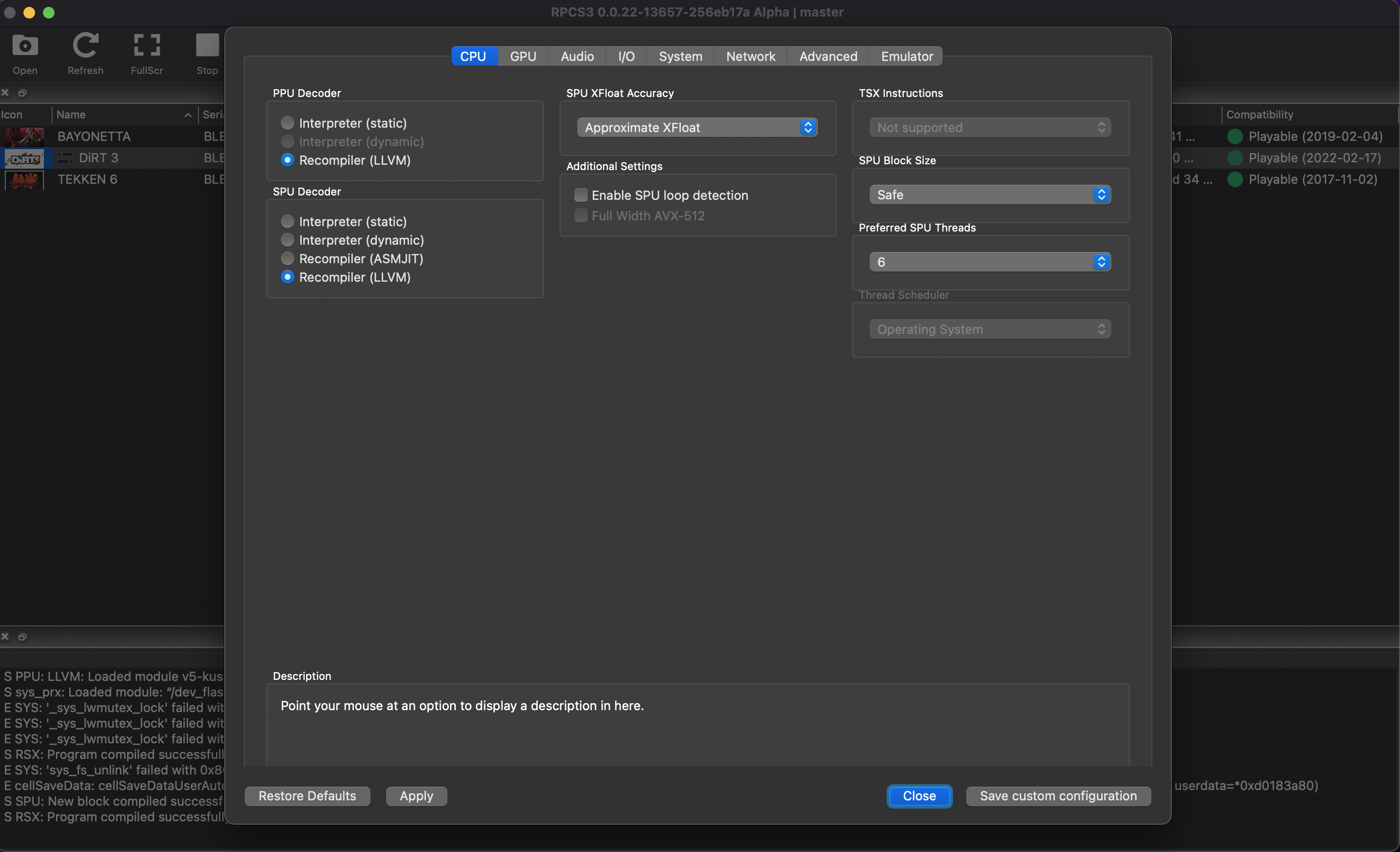 Dirt 3 freezes midgame · Issue #12210 · RPCS3/rpcs3 · GitHub