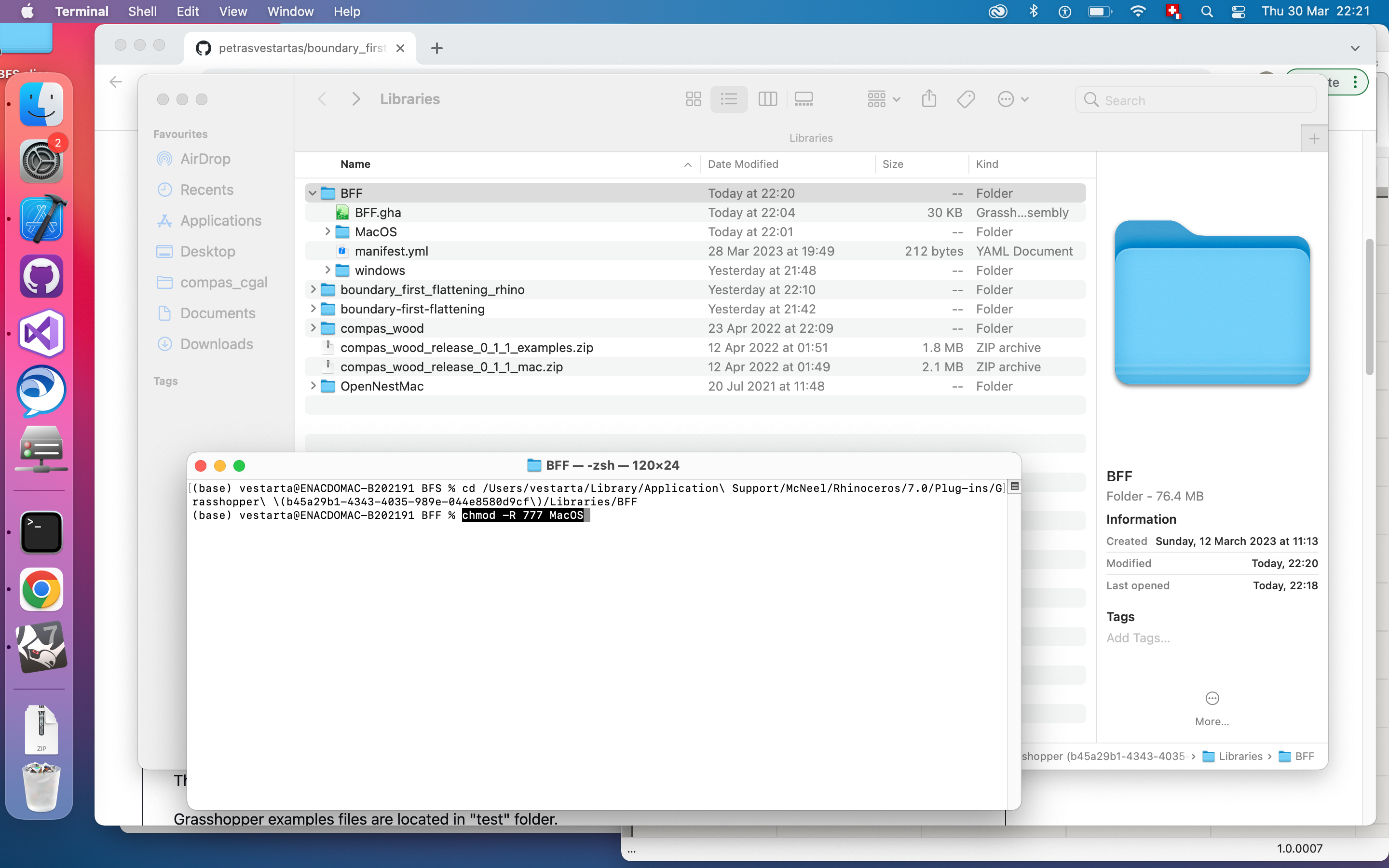 GitHub - petrasvestartas/boundary_first_flattening_rhino · GitHub