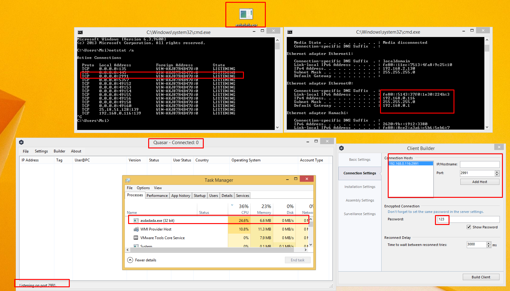 Client not connecting · Issue #648 · quasar/Quasar · GitHub