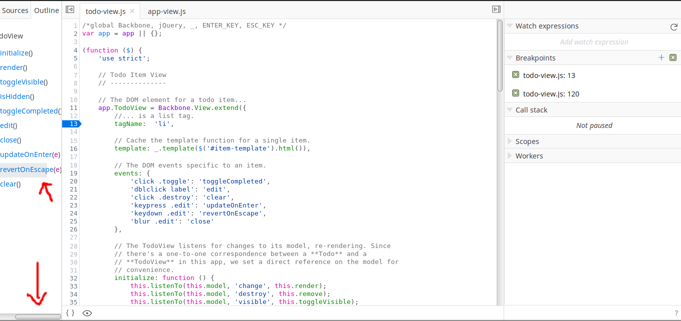 outlinebug