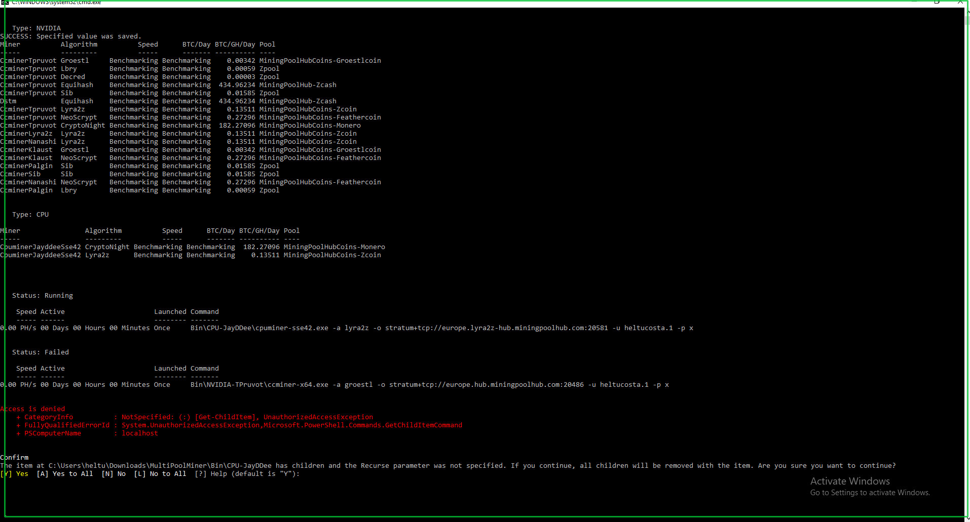 Cannot connect CIM servers · Issue 634 · MultiPoolMiner/MultiPoolMiner