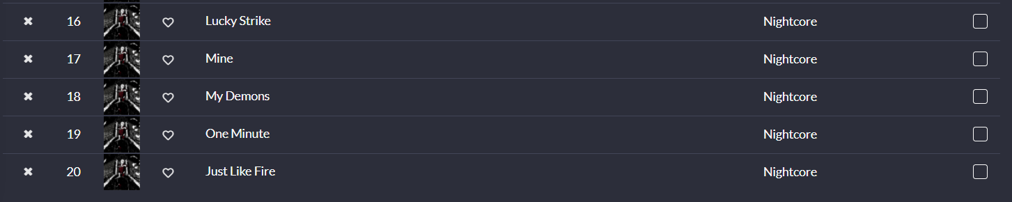 Nuclear Stops Working after Playing a few songs in playlist · Issue