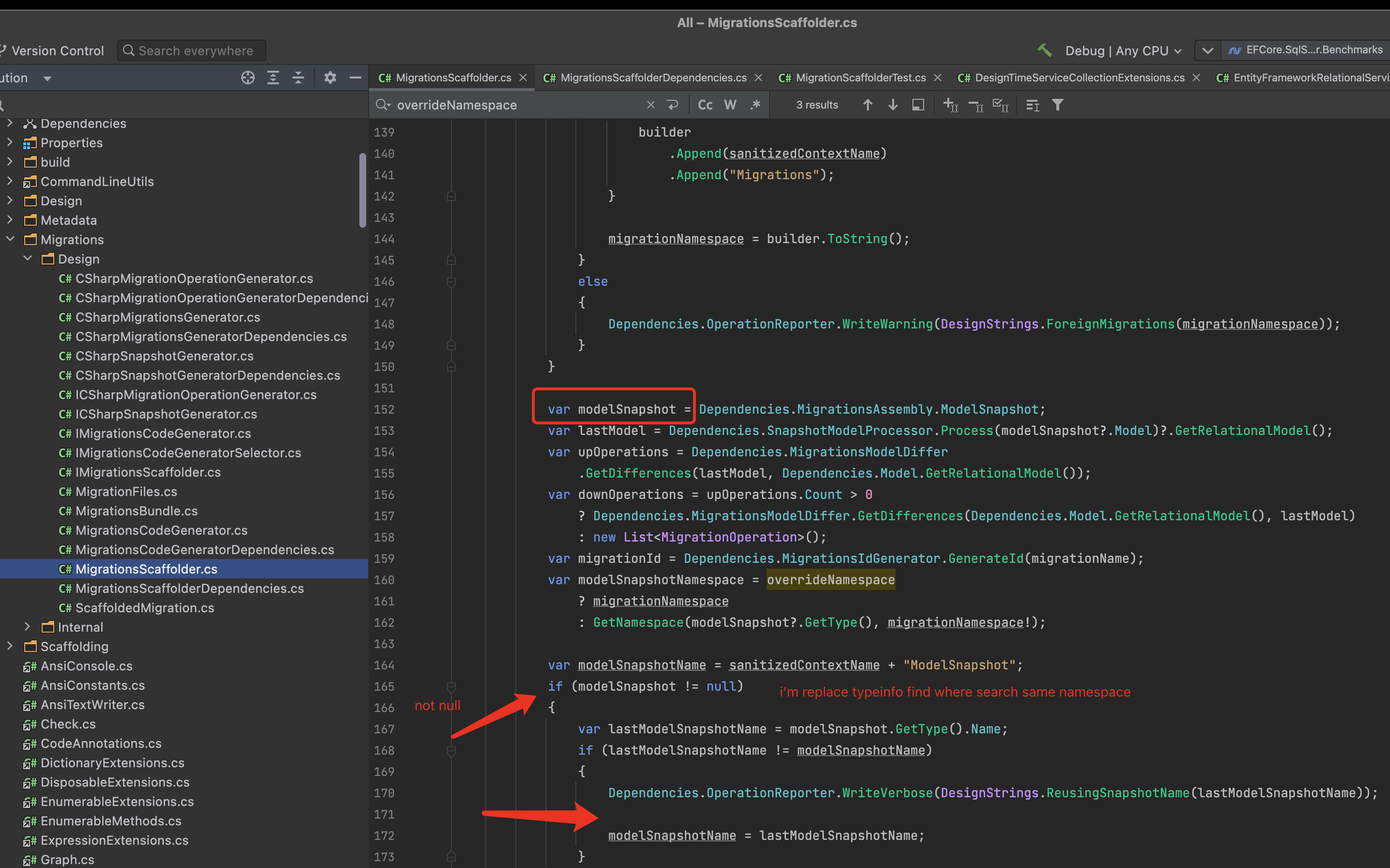 ReplaceService IMigrationsAssembly dosen't work · Issue #28500 · dotnet ...