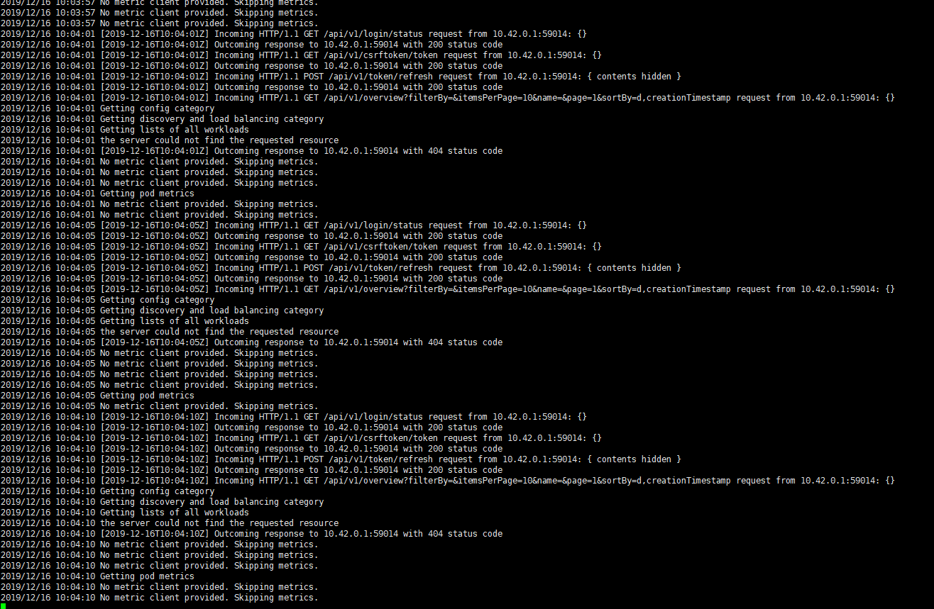 Dashboard 404 error · Issue #4668 · kubernetes-retired/dashboard · GitHub