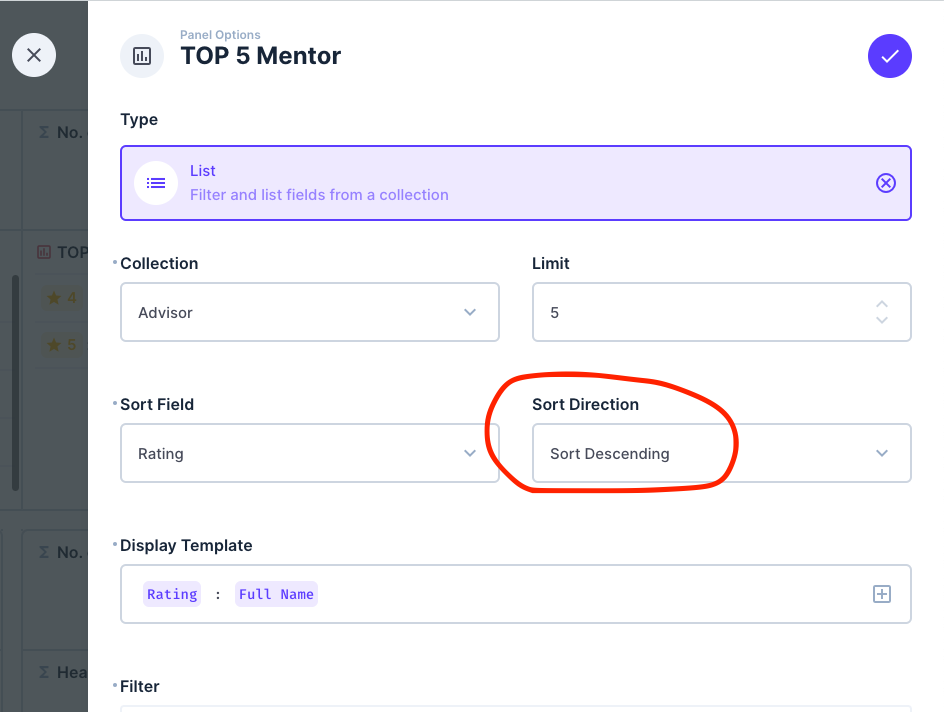 Insight panel type "List" can't sort Descending · Issue #14394 ...