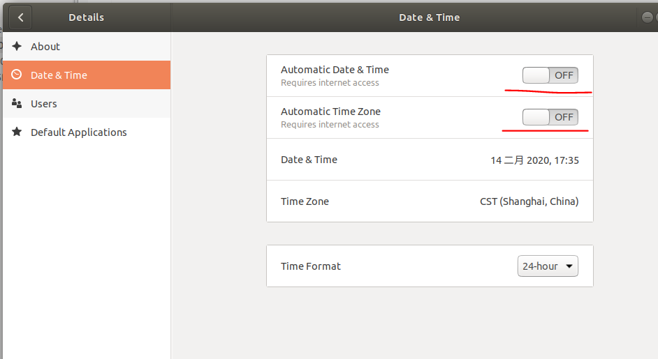 Ubuntu timezone moscow. Access time Linux.