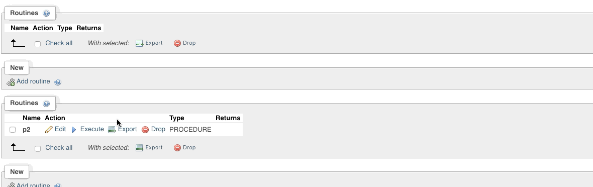 Cannot execute stored procedure · Issue #14787 · phpmyadmin/phpmyadmin ...