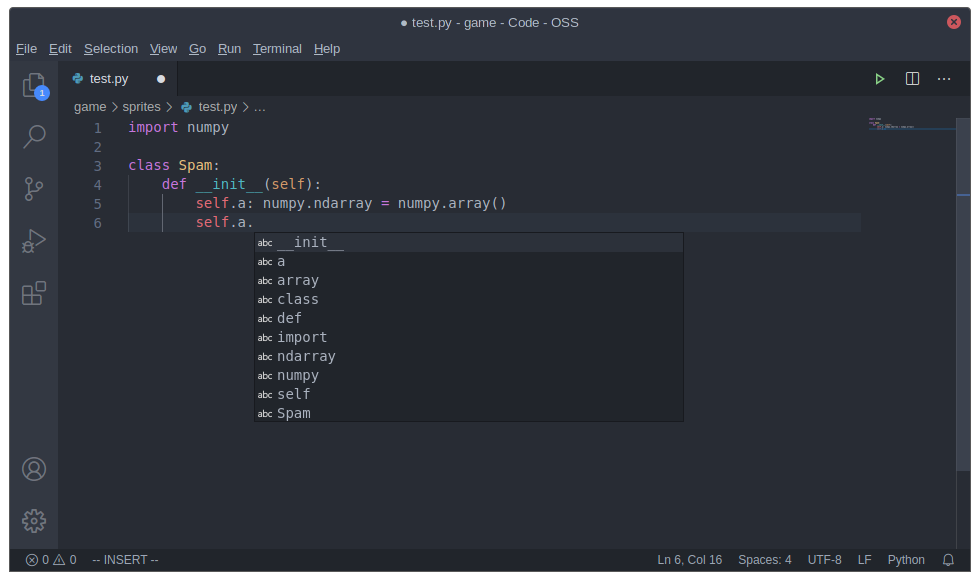 github - autocomplete-python autocomplete-python: jedi... Jedi Completion for Attributes · Issue #14554 · microsoft/vscode-python ...