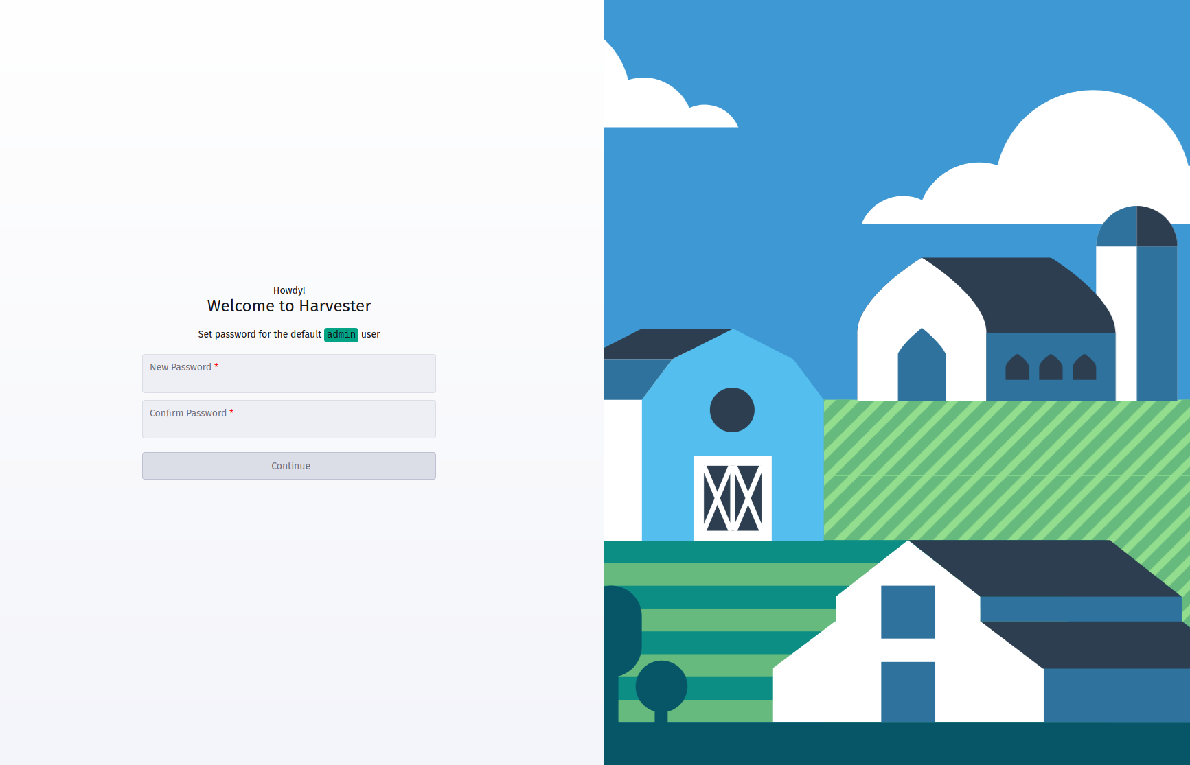 [FEATURE] better way to handle admin password on the first login · Issue 893 · harvester