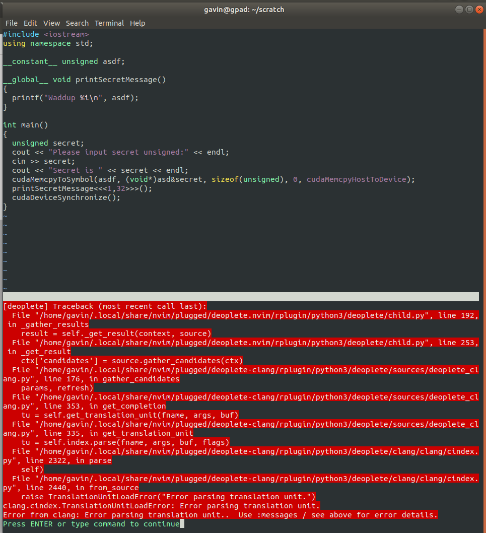Venta > vim cuda > en stock