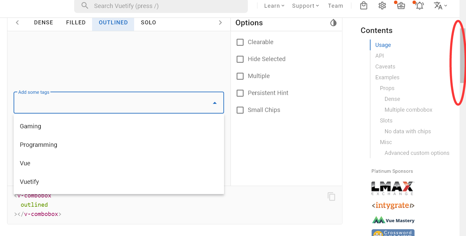 Can unlock scrollbar when popup menu or select list? · Issue 24043