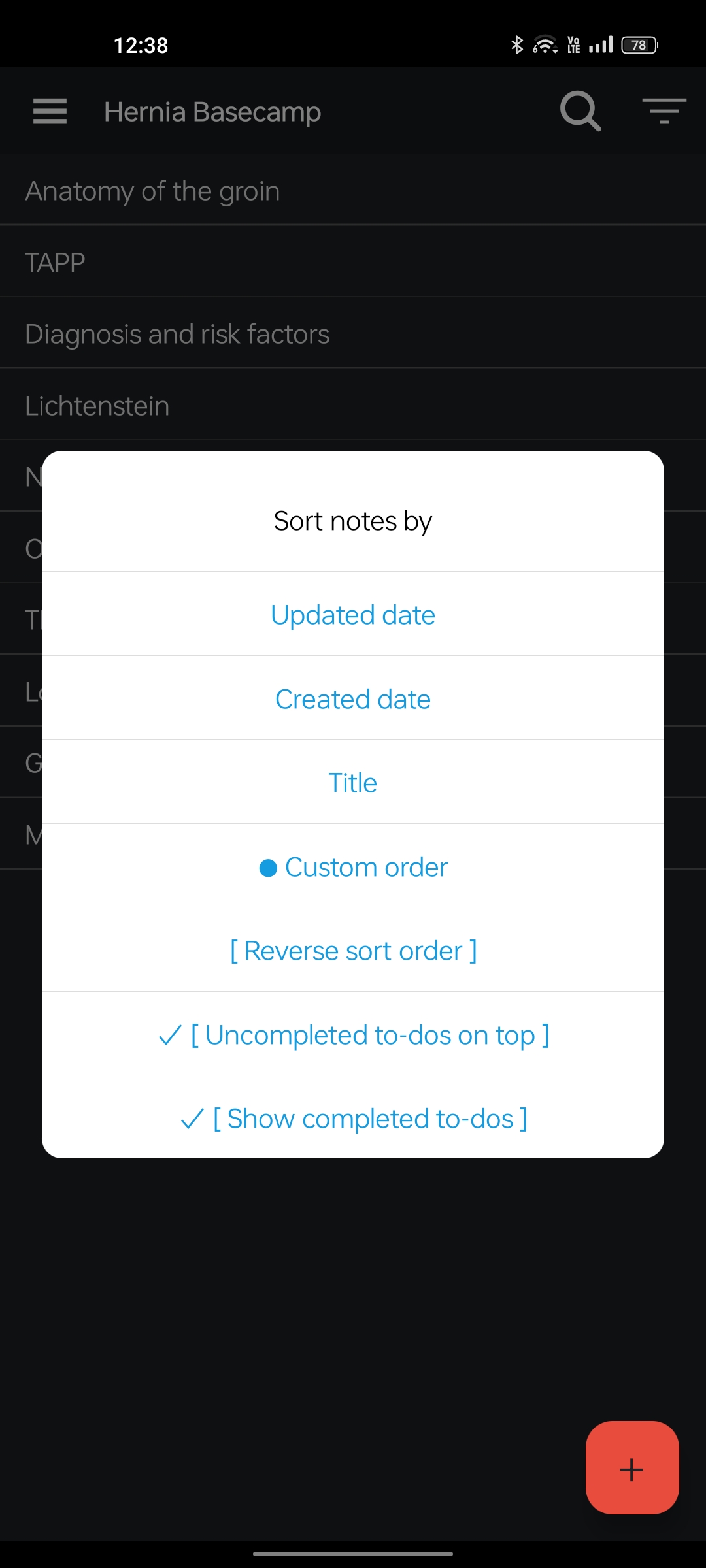 Note sorting discrepancy between Mac and Android apps · Issue #7898 ...