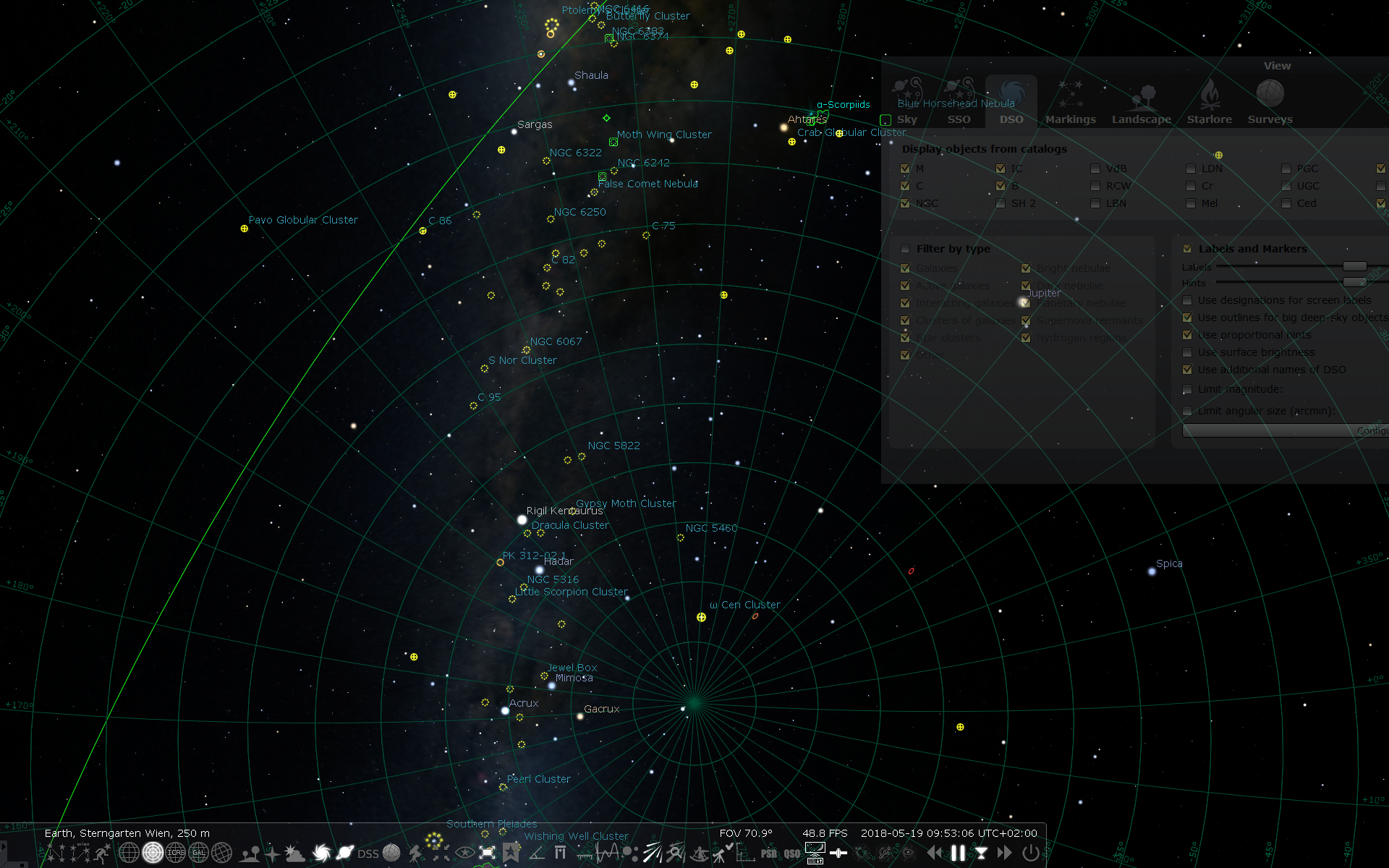 DSO outlines sometimes cause spurious lines · Issue #160 · Stellarium ...