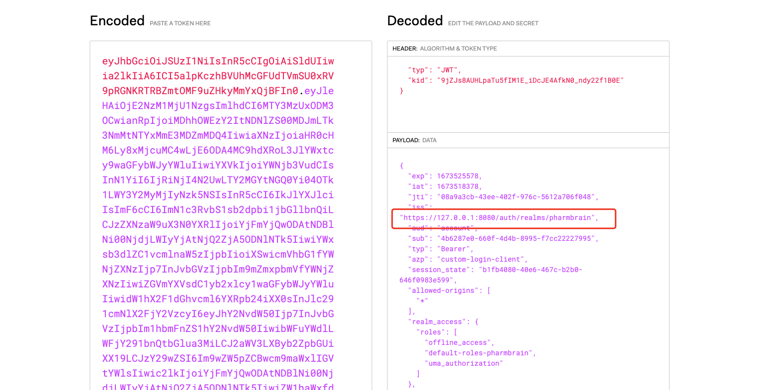 Token endpoint iss error · Issue #16413 · keycloak/keycloak · GitHub