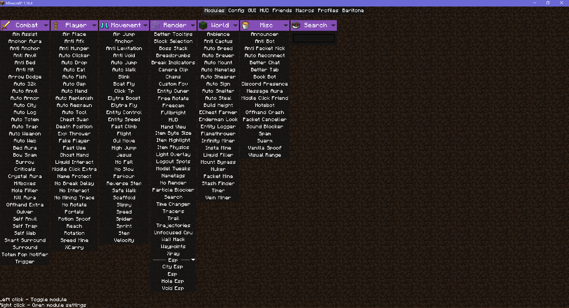 [Suggestion] Module sub-categories · Issue #408 · MeteorDevelopment ...