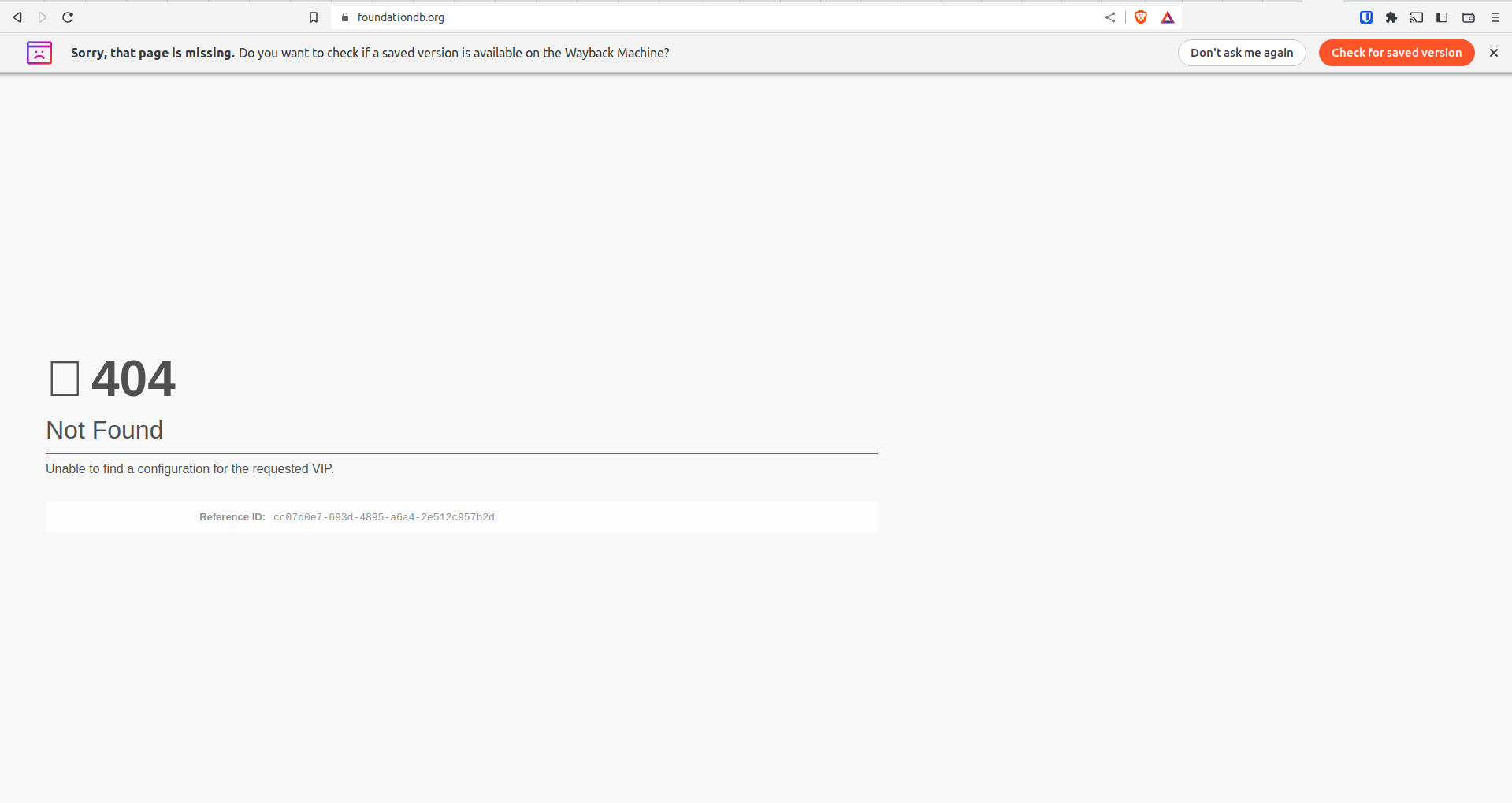 Website is down · Issue #9129 · apple/foundationdb · GitHub
