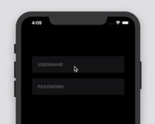 GitHub - thecht/RLTextField: An iOS Text Field with floating ...