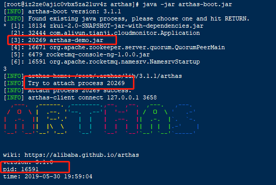 连接进程错误 · Issue #722 · alibaba/arthas · GitHub