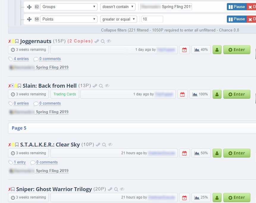 Giveaway Filters: fix bug that does not always filter groups · Issue ...