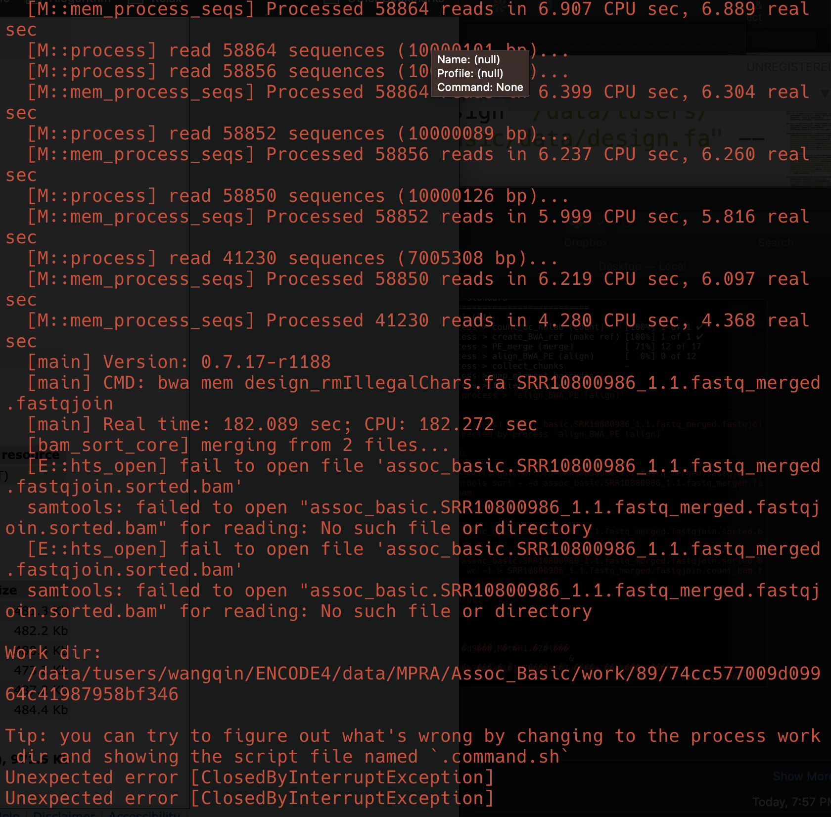 Example Running Error · Issue #24 · shendurelab/MPRAflow · GitHub