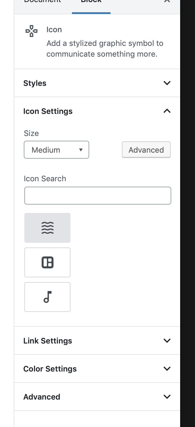 Icon Block search component broken in Gutenberg 5.3 · Issue #401 ...