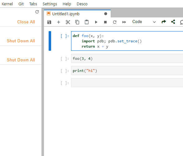 User Input guard/popup prevents further execution after stopping ...