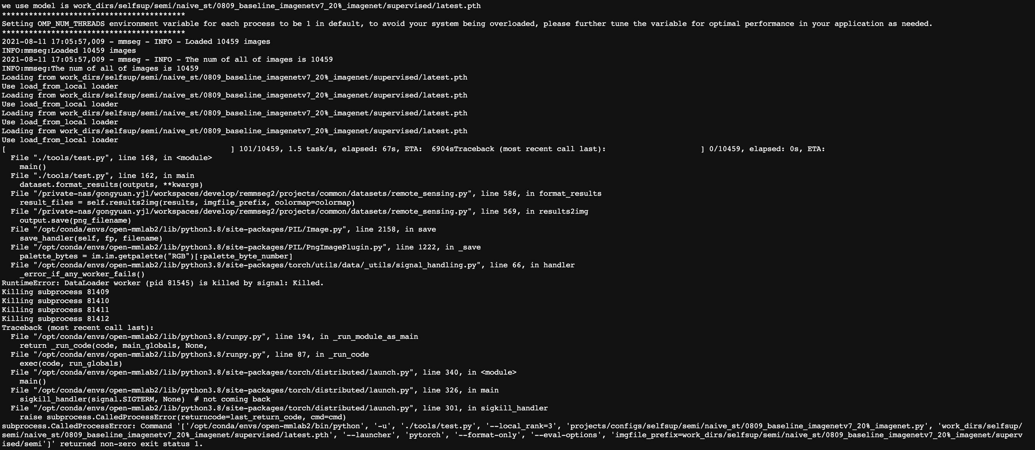 Error when we test some images · Issue #777 · open-mmlab/mmsegmentation ...