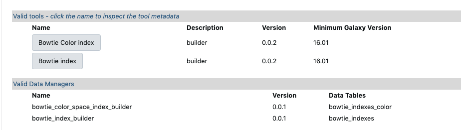 Galaxy___Installed_tool_shed_repositories