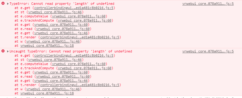 Empty screen when trying to configure the controller bindings for a ...