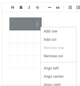 Disable context menu when focusing on table header · Issue #676 · nhn ...