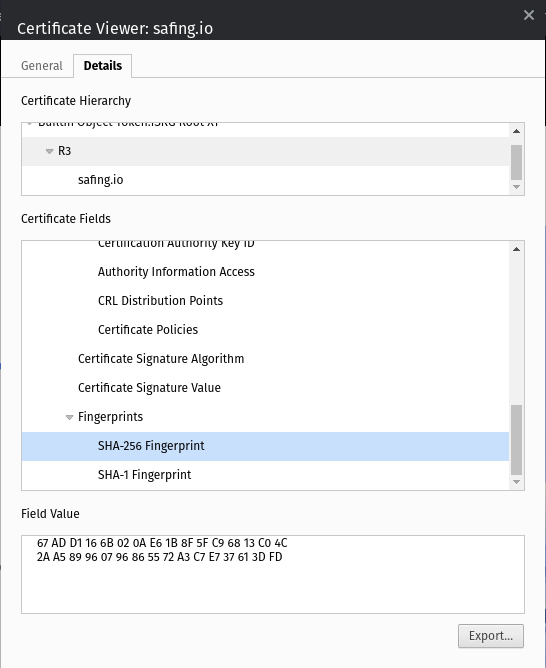 Unable to download assets / install x509 certificate signed by