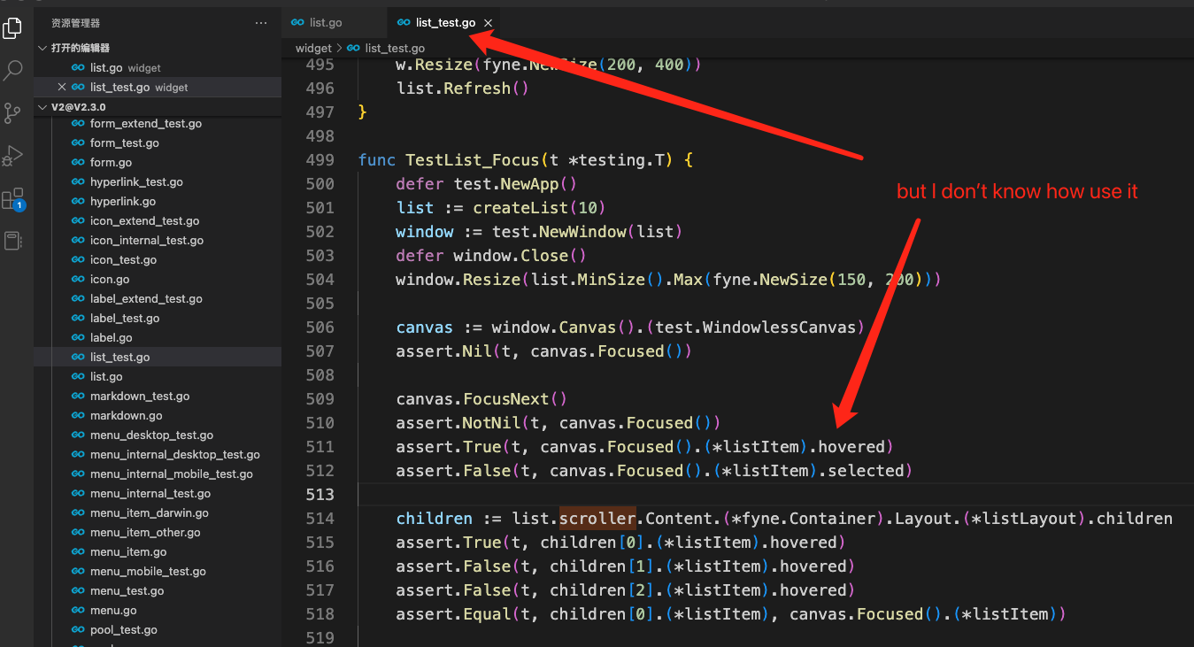 How to use List -> FocusLost() · fyne-io fyne · Discussion #3580 · GitHub