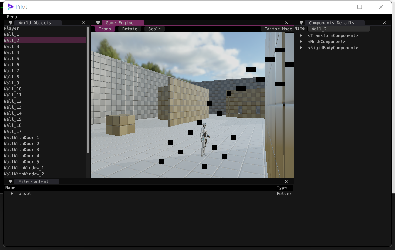 Editor编译执行画面黑块闪烁 · Issue 138 · BoomingTech/Piccolo · GitHub