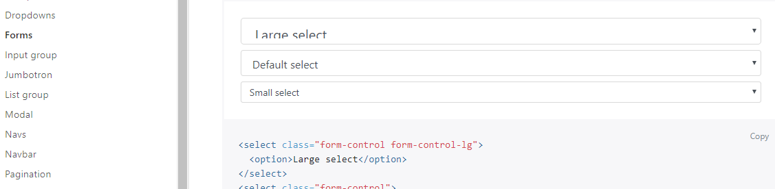 Small display issue on a dropdown form control · Issue #23998 · twbs ...
