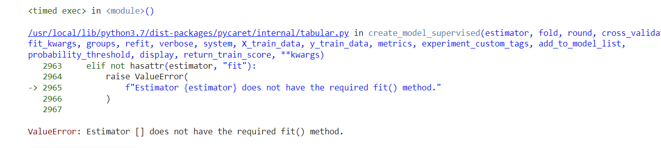 Error while trying multiple time series using pycaret · Issue #2379 ...