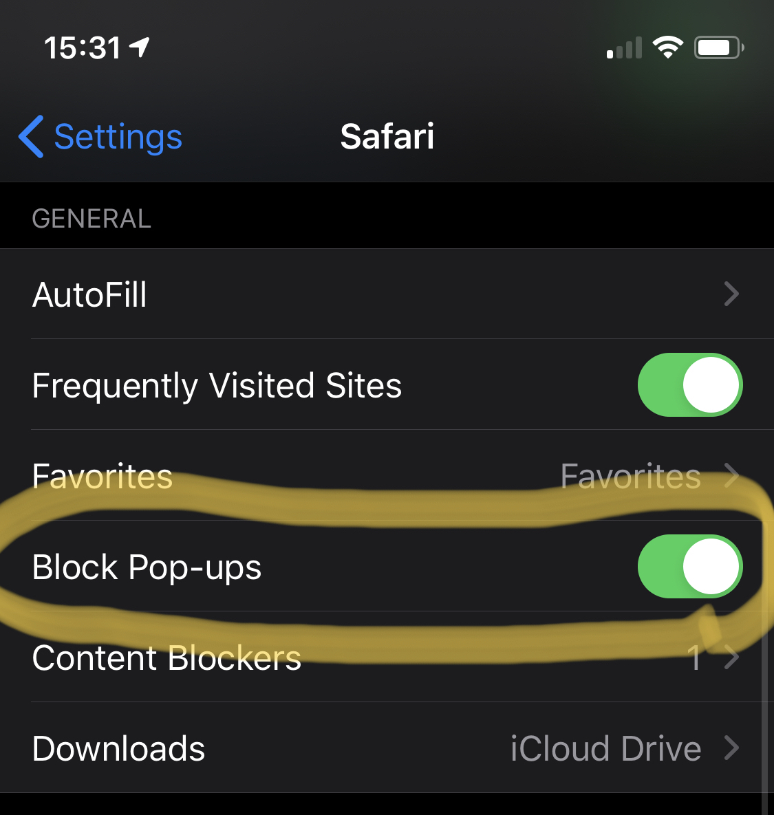 pop-ups