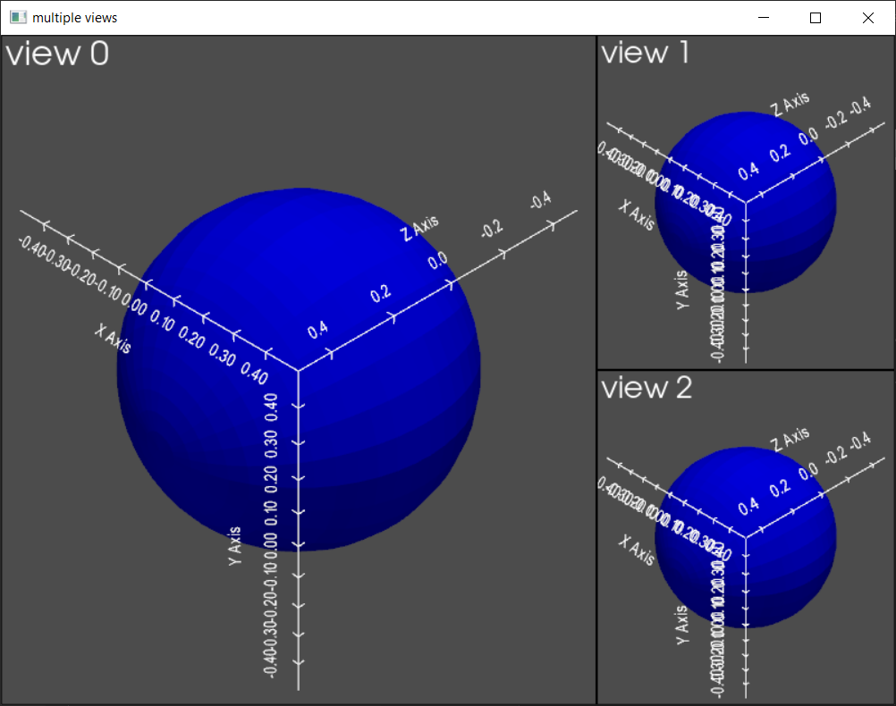 Bounds labels are shown differently when view cameras are linked Bounds labels are shown differently when view cameras are linked
