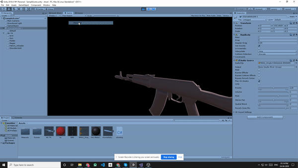 GitHub - thakkarvishal96/shooting-unity3d: The script i use in this ...