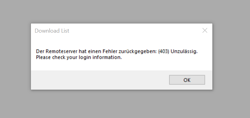 Remoteserver Hat Einen Fehler Zurückgegeben 403 Unzulässig github.com
