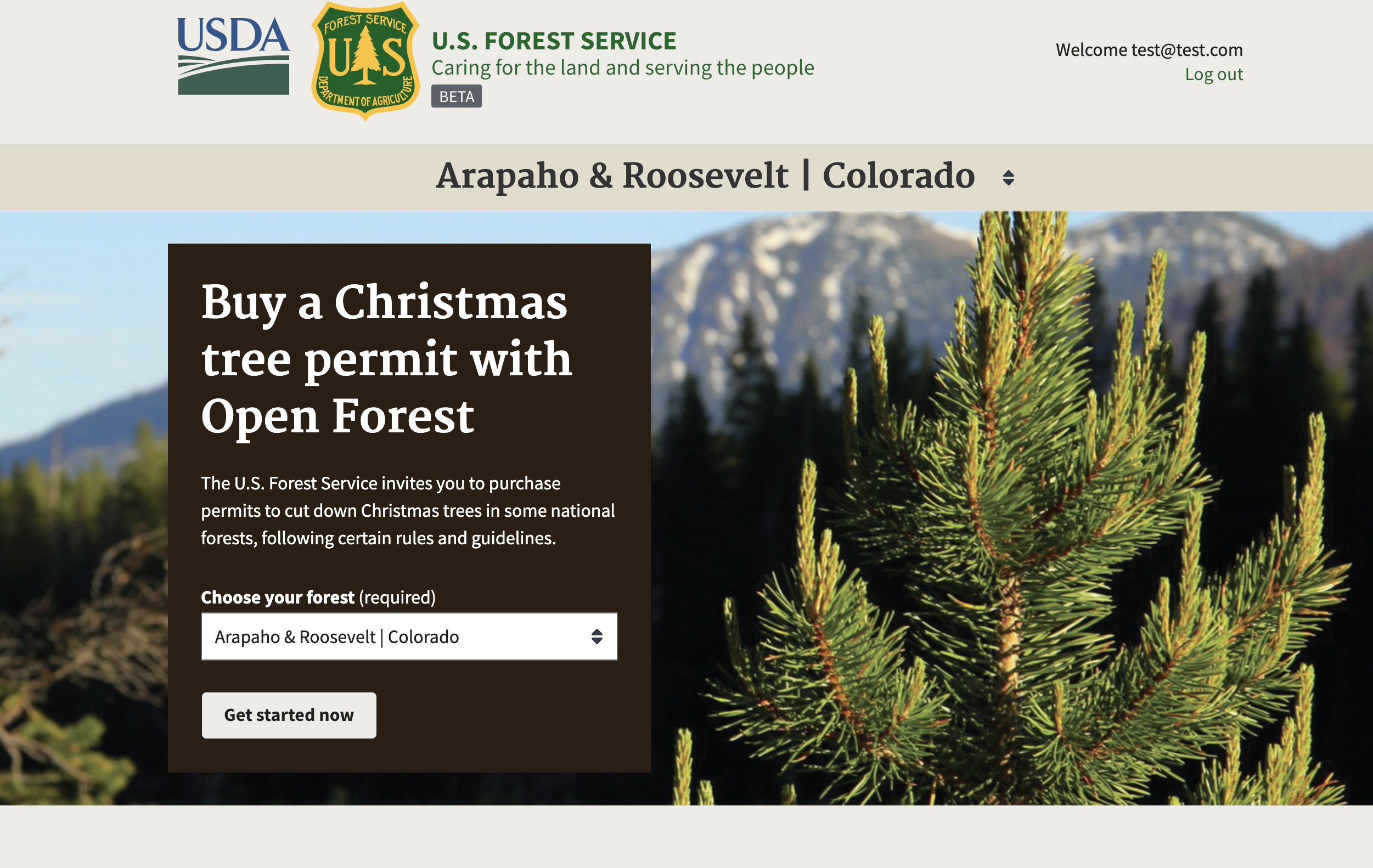 Colorado Christmas Tree Permits 2019 As a user I need to be able to see what the name of the forest is Colorado Christmas Tree Permits 2019 As a user I need to be able to see what the name of the forest is