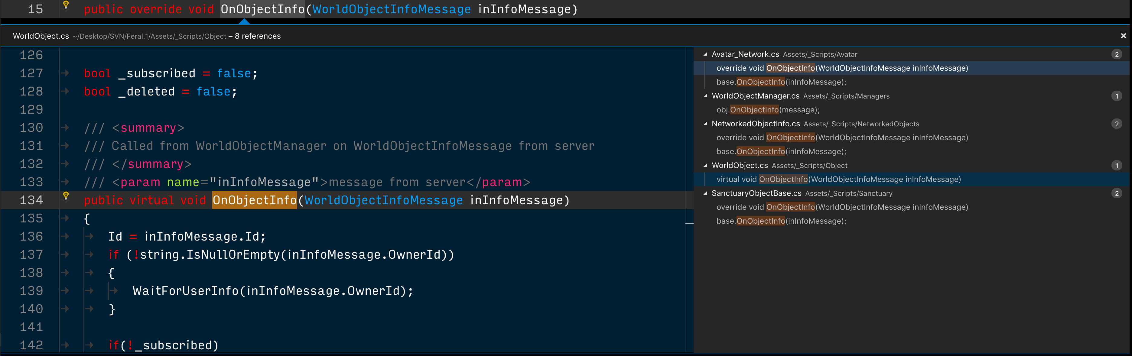 Method references no longer contain virtual or overrides · Issue #3214 ...