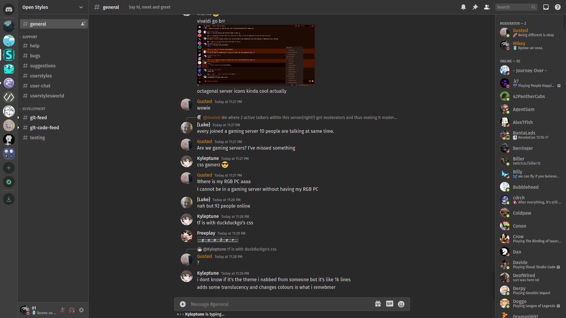 Dark-Discord screenshot