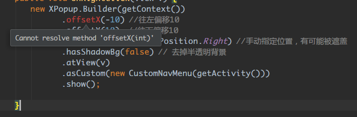 自定义jichengyu · Issue #79 · junixapp/XPopup · GitHub