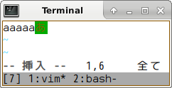 Windowを切り替える前の画像