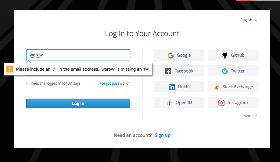 Various Login Screen Error Messaging is inconsistent · Issue #653 ...