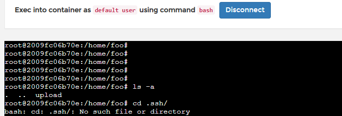 /home/foo/.ssh No such file or directory · Issue #224 · atmoz/sftp · GitHub