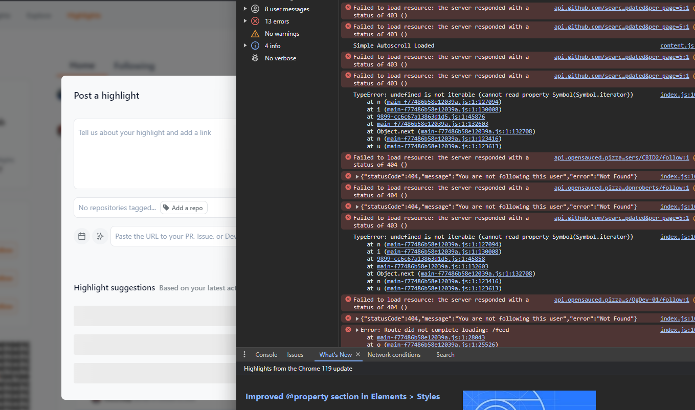 Bug rate limit issue issue 2064 open sauced app github