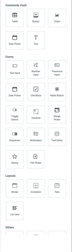 Remove unwanted space from widget sidebar · Issue #1988 · ToolJet ...