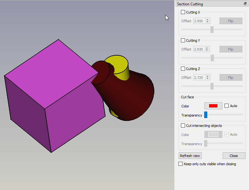 Part Extend SectionCutting Feature For Intersecting Objects By part-extend-sectioncutting-feature-for-intersecting-objects-by