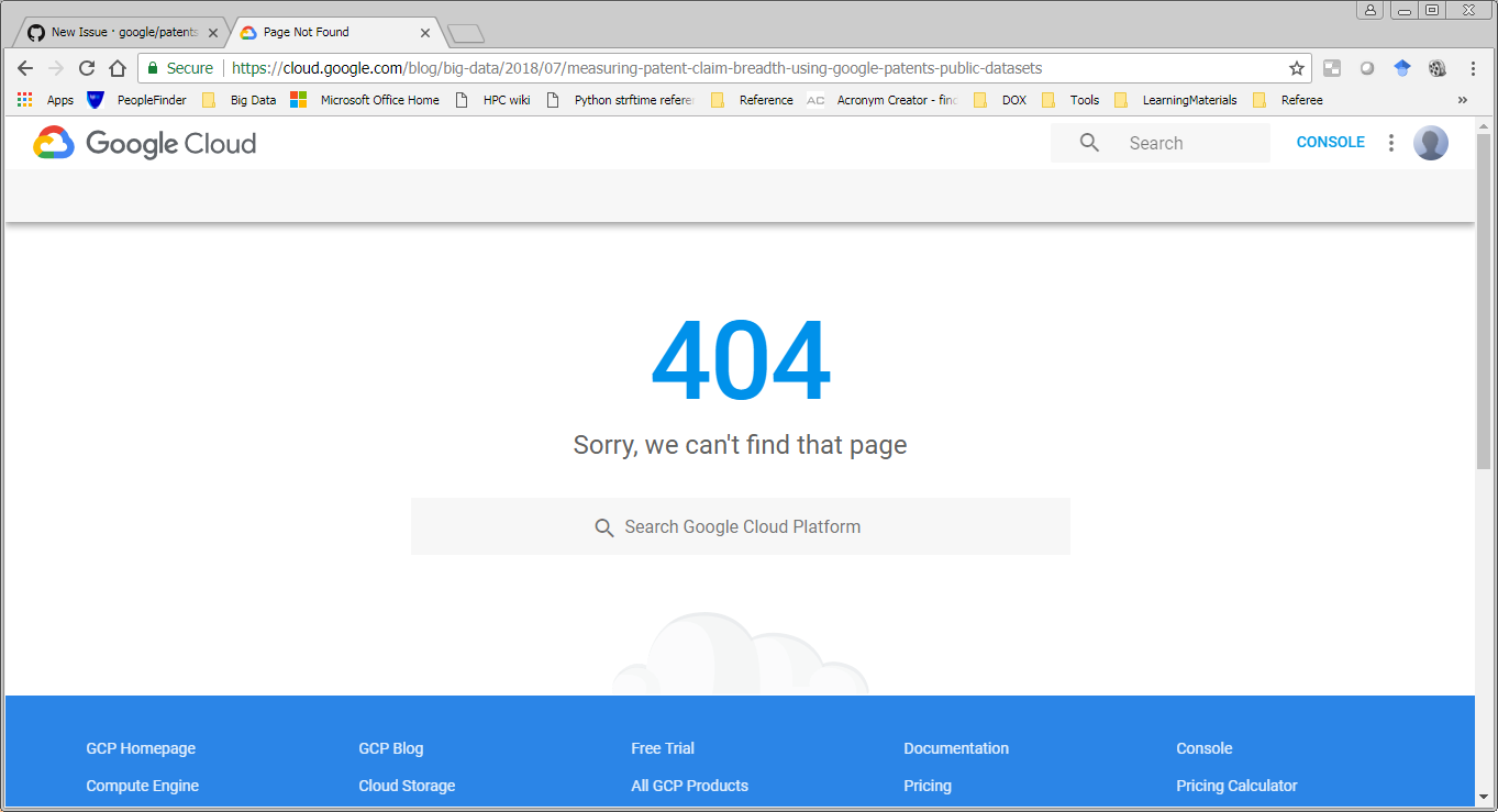 The link to google bigdata blog does not work · Issue #7 · google ...